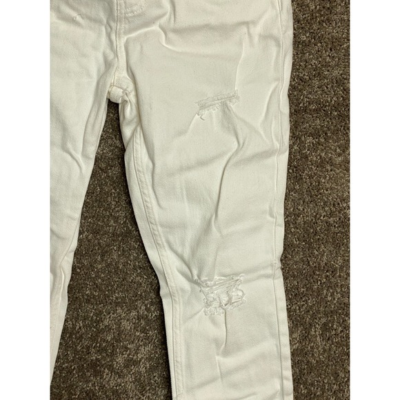 BP. Men's White Distressed Skinny Jeans Size 32 Stretch Denim - Picture 4 of 14